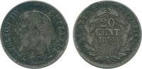 20 Centimes 20 Centimes Napoléon III Tête Nue Second Empire -