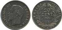 20 Centimes 20 Centimes Napoléon III Tête Nue Second Empire -