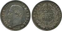 20 Centimes 20 Centimes Napoléon III Tête Nue Second Empire -