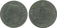 20 Centimes 20 Centimes Napoléon III Tête Laurée Petit Module Second Empire -