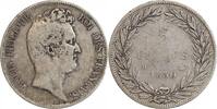 France 5 Francs 5 Francs Louis-Philippe Ier Tête Nue Sans le I Tranche En Creux -
