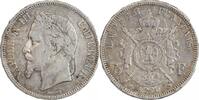 France 5 Francs 5 Francs Napoléon III Tête Laurée Second Empire -