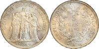 France 5 Francs 5 Francs Hercule Troisième République -