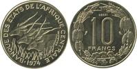Afrique Centrale 10 Francs Essai de 10 Francs Afrique Centrale -