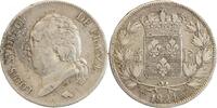France 5 Francs 5 Francs Louis XVIII Buste Nu -