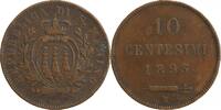 10 Centisimi 1893 Saint Marin 10 Centesimi - Saint-Marin ss