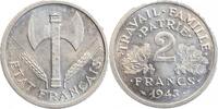 France 2 Francs 2 Francs Bazor Aluminium Etat Français -