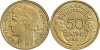50 Centimes 50 Centimes Morlon Bronze Aluminium Variété avec Raisin et avec Fruit -