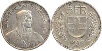 5 Francs 1937 Suisse Argent - Confederation 5 Francs Berger - Suisse Argent Confederation ss+