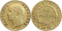 40 Francs 40 Francs Napoléon Ier Tête Nue Calendrier Révolutionnaire -