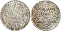 Maroc Argent 200 Francs 200 Francs Maroc Argent -