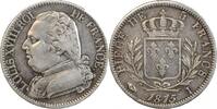 France 5 Francs 5 Francs Louis XVIII - Buste Habillé -