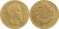 10 Francs 10 Francs Napoléon III - Tête Nue -