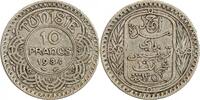 Tunisie Argent 10 Francs 10 Francs - Tunisie Argent -
