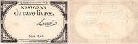 France 5 Livres 5 Livres France 1793 Ass.46a -