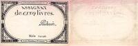 France 5 Livres 5 Livres France 1793 Ass.46a -