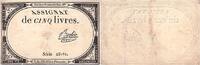 France 5 Livres 5 Livres France 1793 Ass.46a -