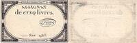 France 5 Livres 5 Livres France 1793 Ass.46a -