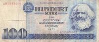 Allemagne - Allemagne Democratique 100 Marks 100 Marks Allemagne Républqie Démocratique 1975 -