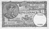 Belgique 5 Francs 5 Francs Belgique 24.04.1931 ss 17.31 US$  +  34.05 US$ shipping