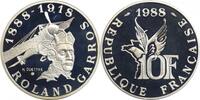  10 Francs 1988 10 Francs Roland Garros PP 56.56 US$  +  34.05 US$ shipping