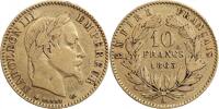  10 Francs 1863 10 Francs Napol&eacute;on III T&ecirc;te Laur&eacute;e s+ 544.82 US$  +  34.05 US$ shipping