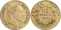  10 Francs 1864 10 Francs Napol&eacute;on III T&ecirc;te Laur&eacute;e s+ 544.82 US$  +  34.05 US$ shipping