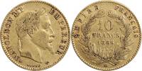  10 Francs 1866 10 Francs Napol&eacute;on III T&ecirc;te Laur&eacute;e ss 581.75 US$  +  34.05 US$ shipping