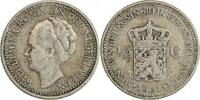 Pays - Bas Argent 1/2 Florin 1921 1/2 Florin Wilhelmine T&ecirc;te Ag&eacute;e - Pays... 19.62 US$  +  34.05 US$ shipping