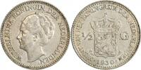 Pays - Bas Argent 1/2 Florin 1930 1/2 Florin Wilhelmine T&ecirc;te Ag&eacute;e - Pays... 16.16 US$  +  34.05 US$ shipping