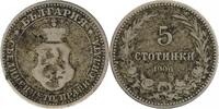Bulgarie 5 Stotinki 1906 5 Stotinki Ferdinand Ier - Bulgarie s 5.77 US$  +  34.05 US$ shipping