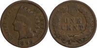Etats - Unis 1 Cent 1896 1 Cent Indien - Etats-Unis s+ 9.23 US$  +  34.05 US$ shipping