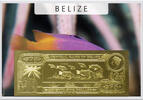 Belize 75 Dollars Fairy Basslet (gold) in plastic envelope with certificate -