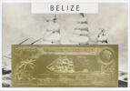 Belize 100 Dollars Windsor Castle (gold) in plastic envelope with certificate -