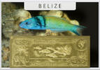 Belize 25 Dollars Blueheads (gold) in plastic envelope with certificate -