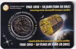 Belgien 2 € 2018 50 Jahre ESRO im Blister unz 13.97 US$  +  11.64 US$ shipping
