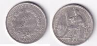 Indochina 1 Piaster 1900 ss 58.21 US$  +  11.64 US$ shipping