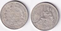 Indochina 1 Piaster 1909 ss 52.39 US$  +  11.64 US$ shipping