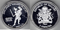Malawi 5 Kwacha 2000 Jahre Varusschlacht versilbert -