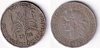 Guadeloupe 1 Franc 1903 s-ss 46.57 US$  +  11.64 US$ shipping