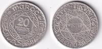 Marokko 20 Francs 1352AH ss+ 58.21 US$  +  11.64 US$ shipping