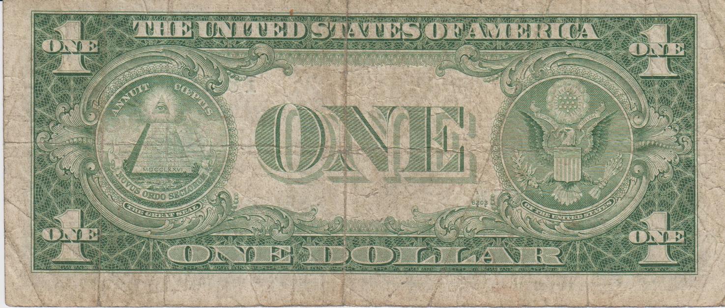 USA 1 Dollar 1935 Serie E Silver Certificate KM#416a VF | MA-Shops