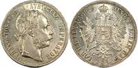 Austria 1 Florin 1 florin Austria 1875, "Emperor Franz Joseph I (1848 - 1916) UNC KM#2222 -
