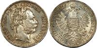 Austria 1 Florin 1 florin Austria 1879, "Emperor Franz Joseph I (1848 - 1916) UNC KM#2222 -