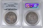 Germany  Saxe-Weimar-Eisenach 5 Mark 1903 A, PCGS PR64, Very Rare!