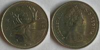   25 cents Canada 1984  5.82 US$  +  23.29 US$ shipping