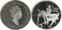 Canada 15 Dollars Canada 15 Dollars 1992 Olympic Games Turnen Hochsprung Eislauf -