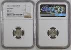 GERMANY 1K Germany Bayern, 1 Kreuzer 1864 Maximilian II. Joseph, 1848 - 1864 NGC MS64 -