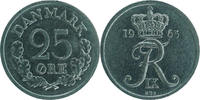 Denmark 25 Öre 1965 Frederik IX, Copenhagen Denmark 25 Öre 1965 Frederik IX, Copenhagen UNC KM#850 -