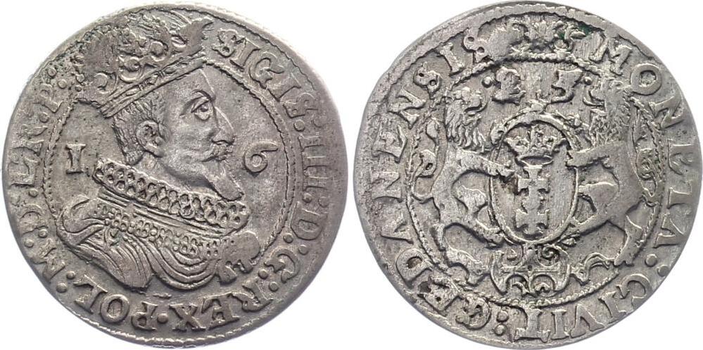Danzig 1/4 Taler 1623 - Sigismund III. VF | MA-Shops